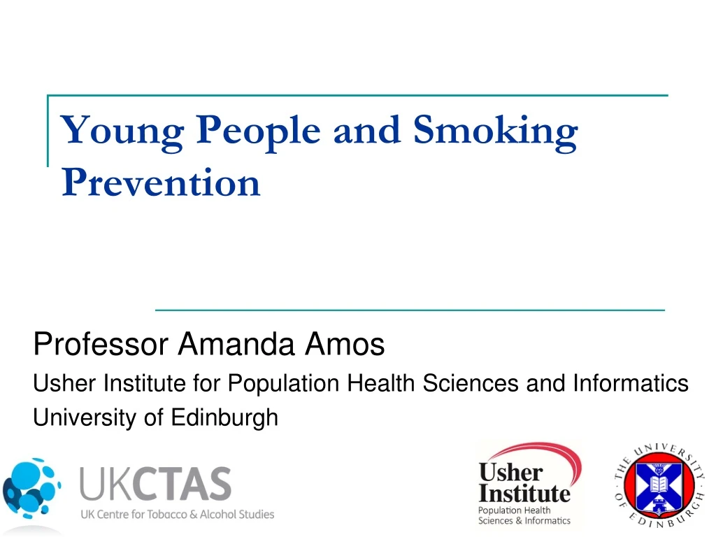 young people and smoking prevention