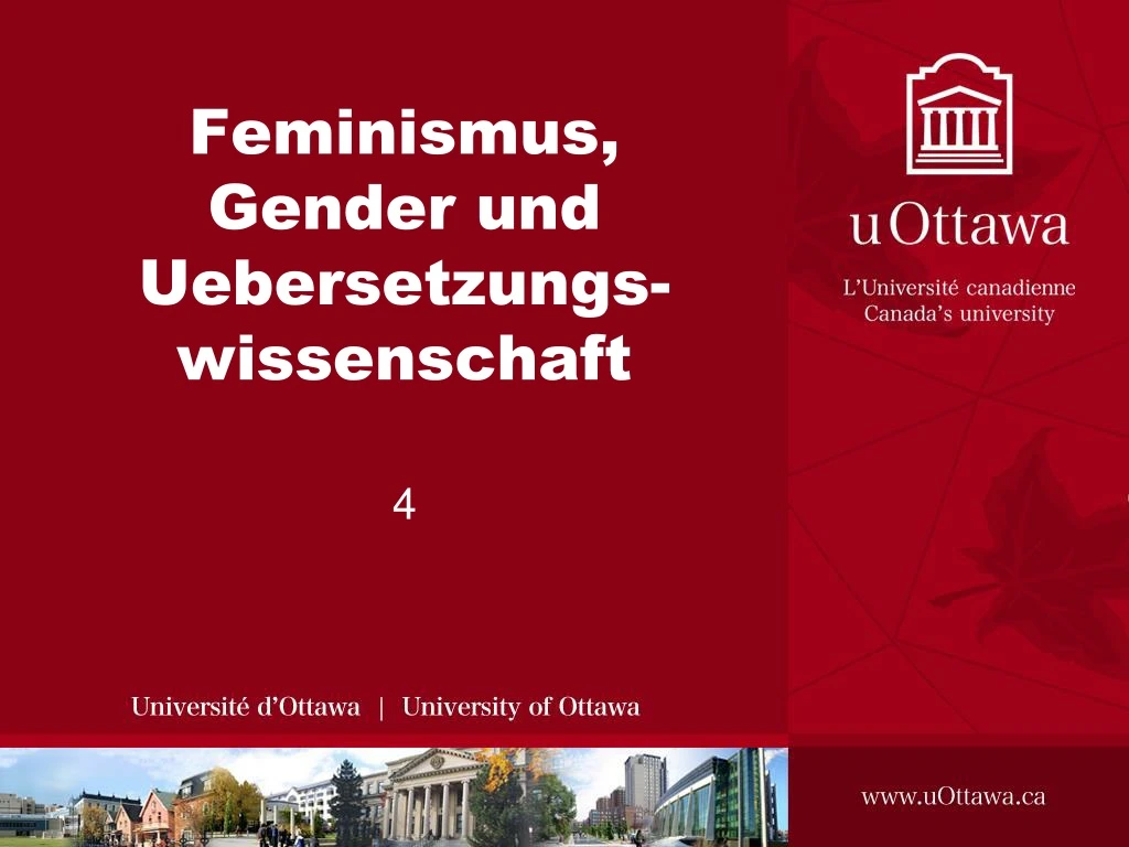 feminismus gender und uebersetzungs wissenschaft