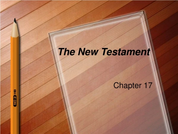 The New Testament