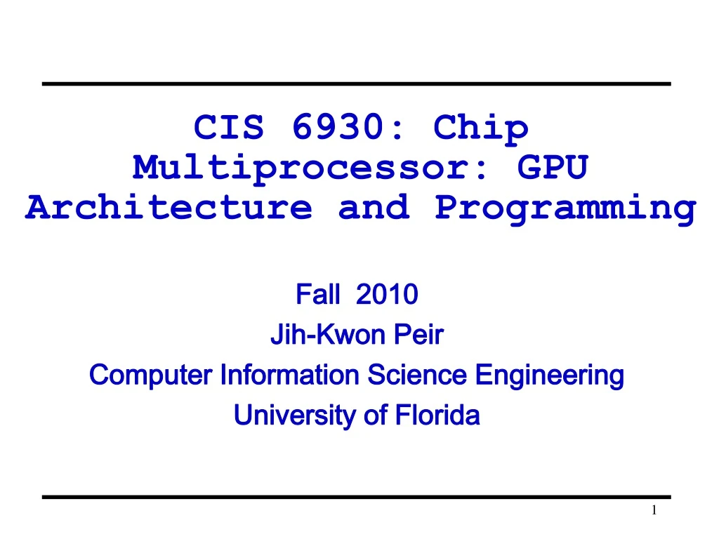 fall 2010 jih kwon peir computer information