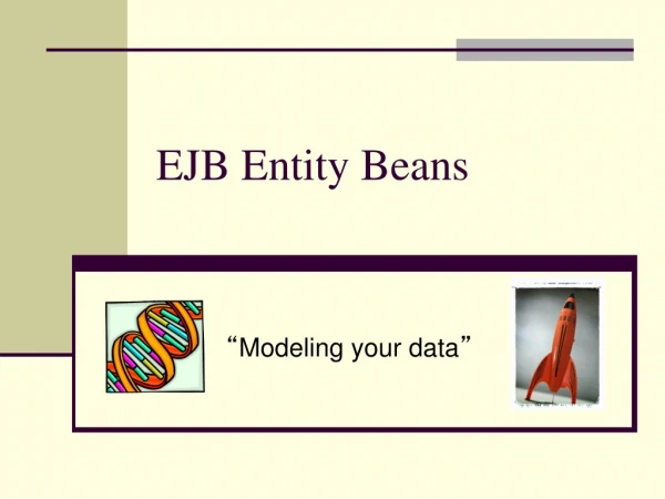 EJB Entity Beans