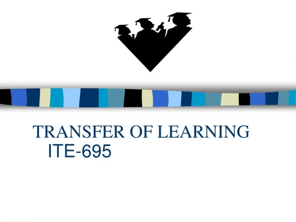 TRANSFER OF LEARNING