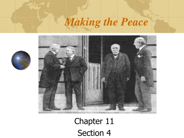 Making the Peace