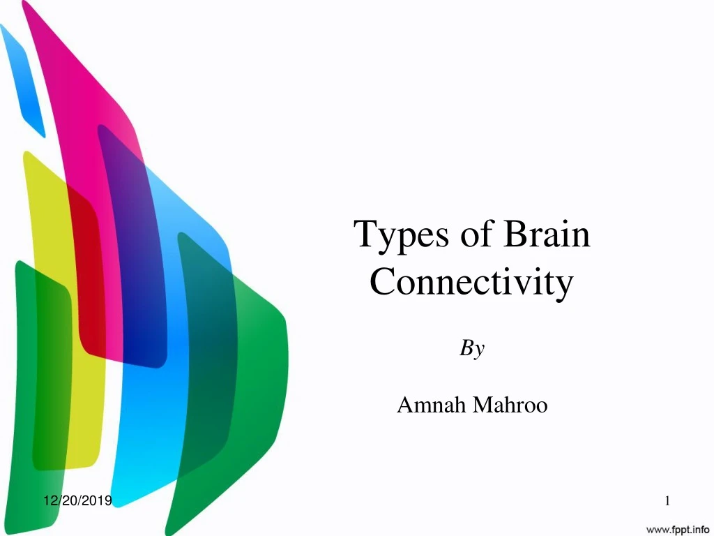 types of brain connectivity by amnah mahroo