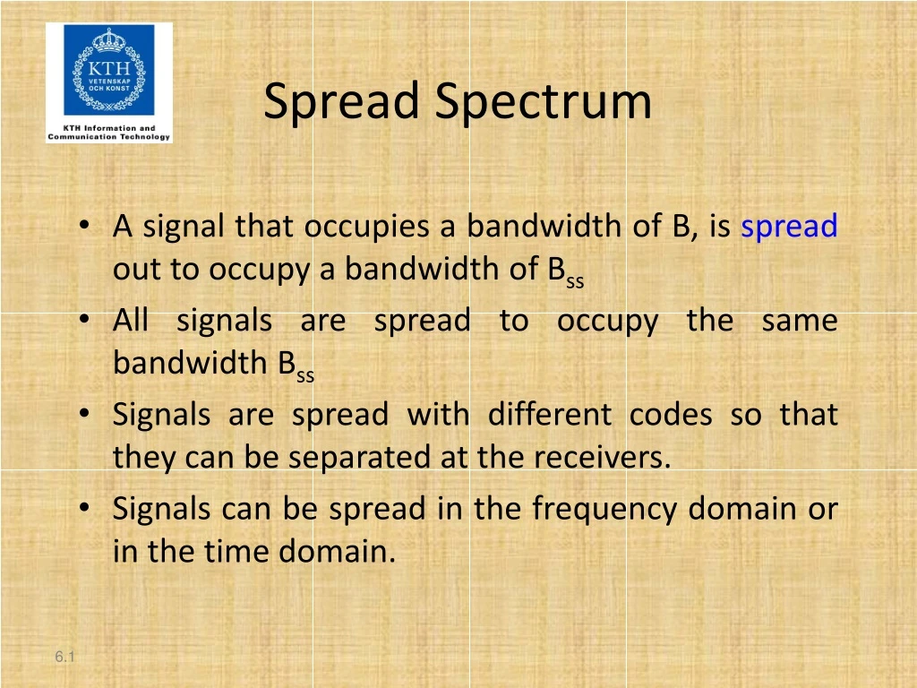 spread spectrum
