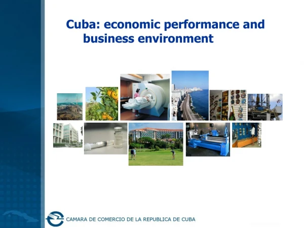 Cuba: economic performance and  business environment