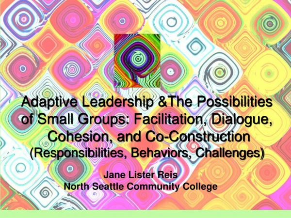 Jane Lister Reis North Seattle Community College
