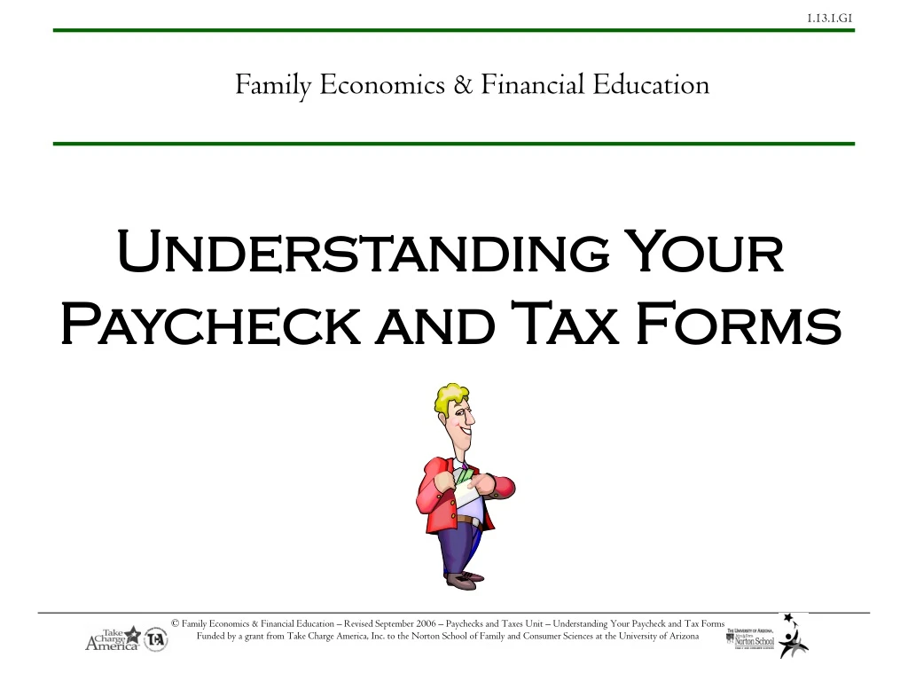 understanding your paycheck and tax forms