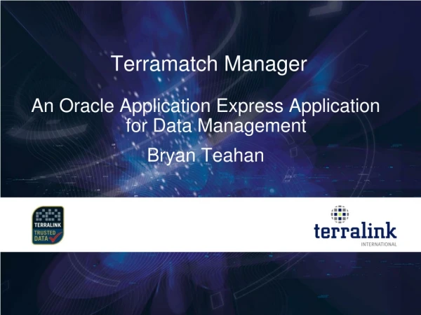 Terramatch Manager