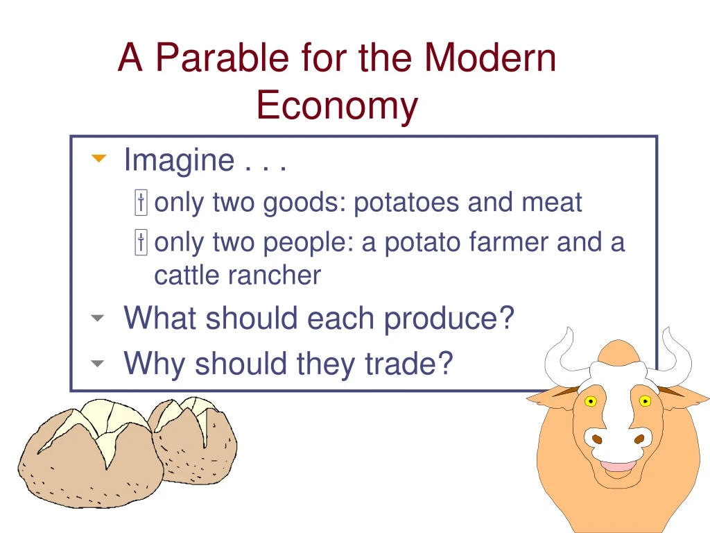 a parable for the modern economy
