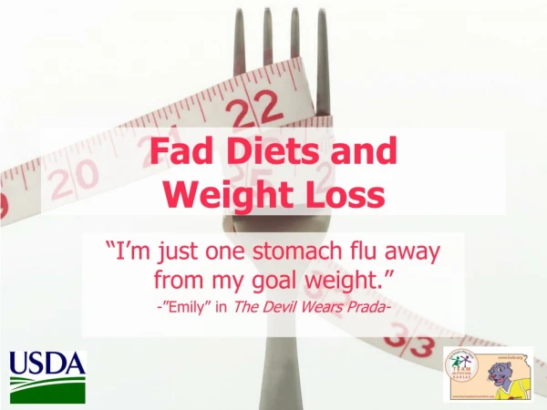 Fad Diets and  Weight Loss