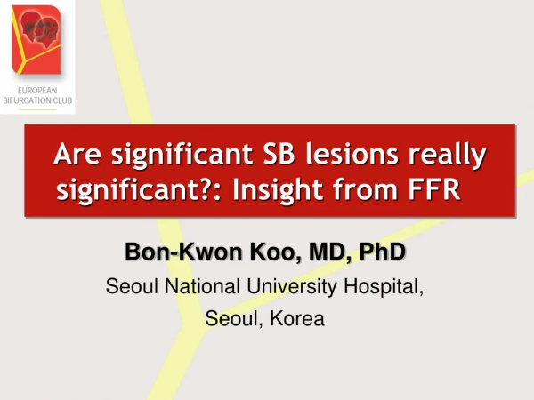 Are significant SB lesions really significant?: Insight from FFR