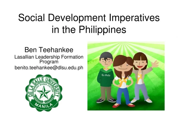 Social Development Imperatives in the Philippines