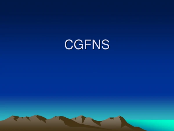 CGFNS