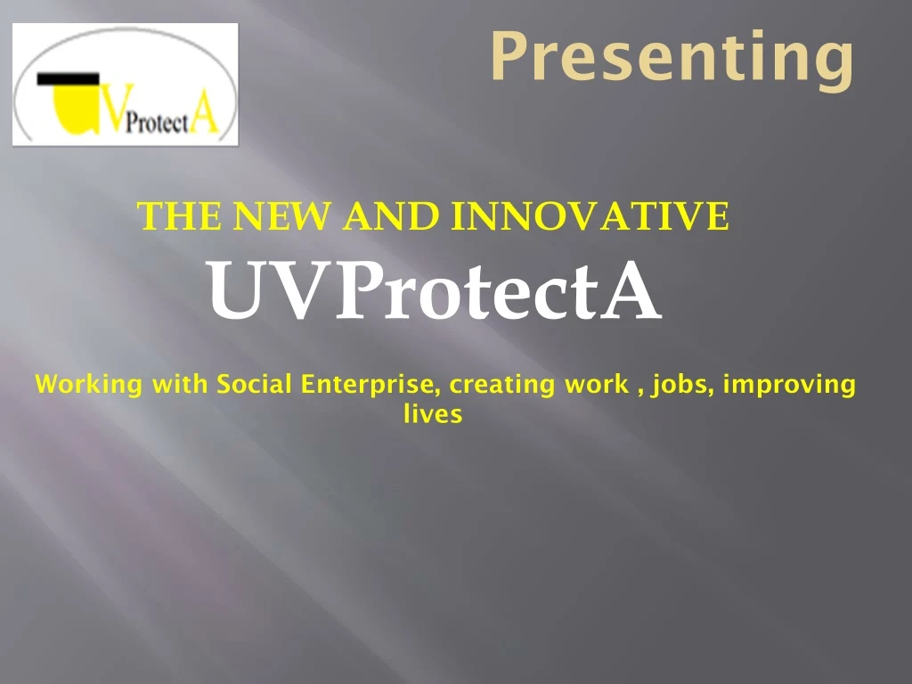 presenting