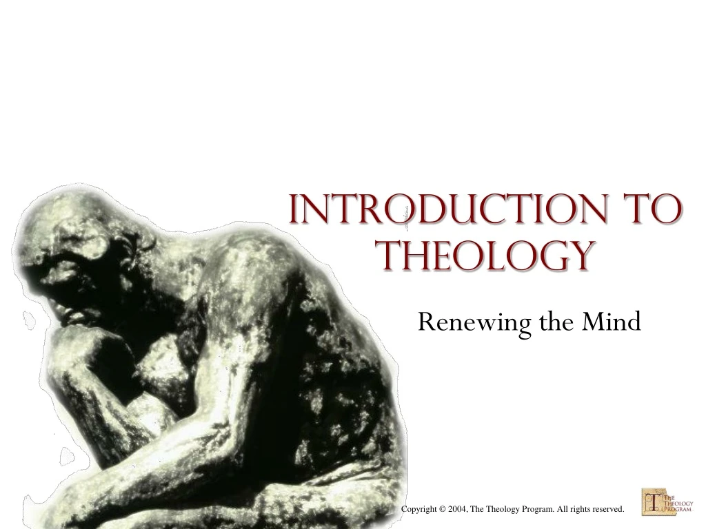 introduction to theology