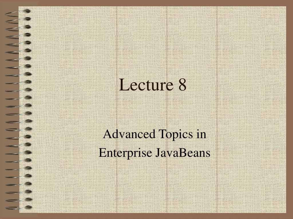 lecture 8