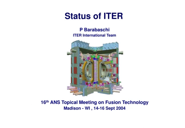 Status of ITER