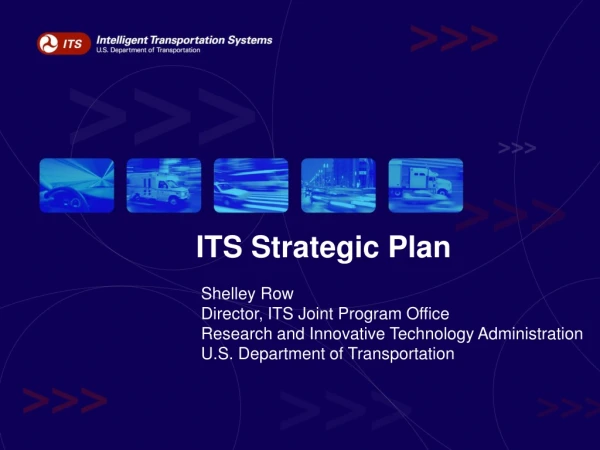 ITS Strategic Plan