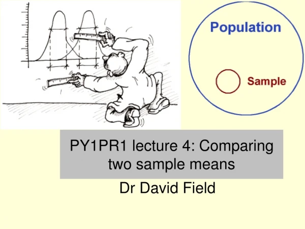 PY1PR1 lecture 4: Comparing two sample means