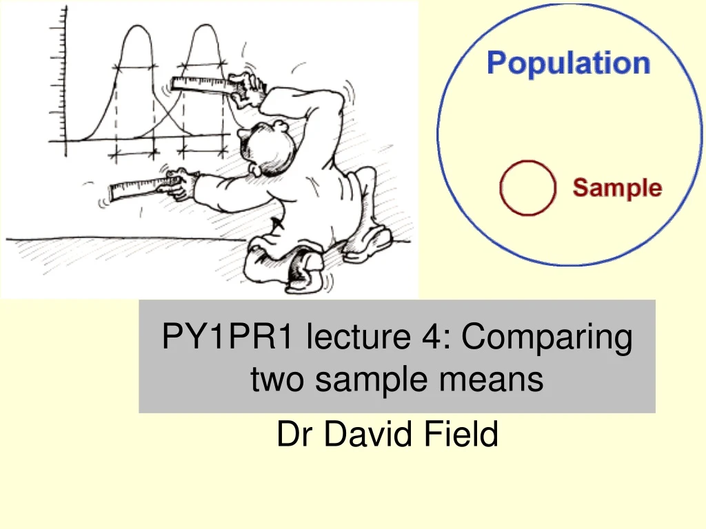 py1pr1 lecture 4 comparing two sample means