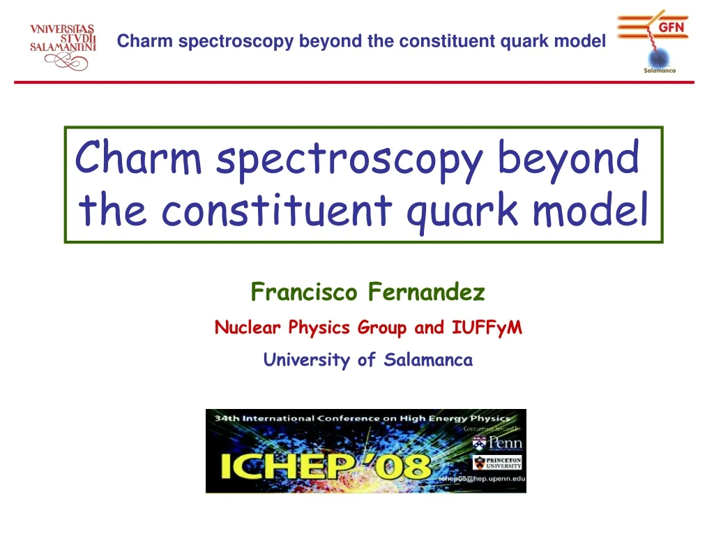 charm spectroscopy beyond the constituent quark