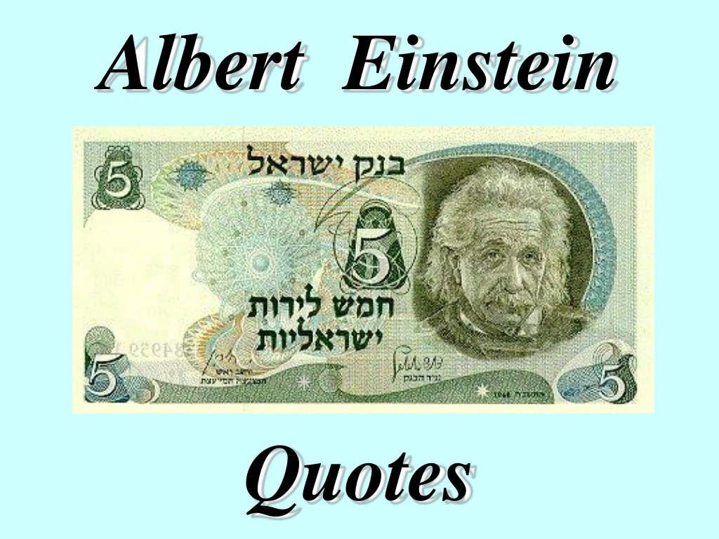 albert einstein