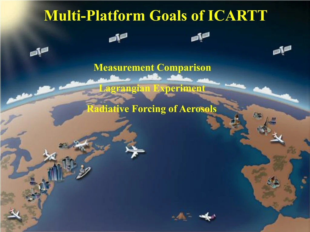multi platform goals of icartt