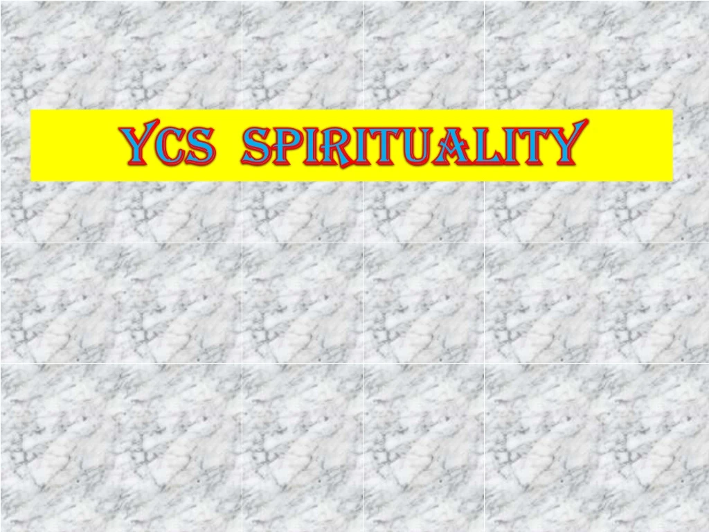 ycs spirituality