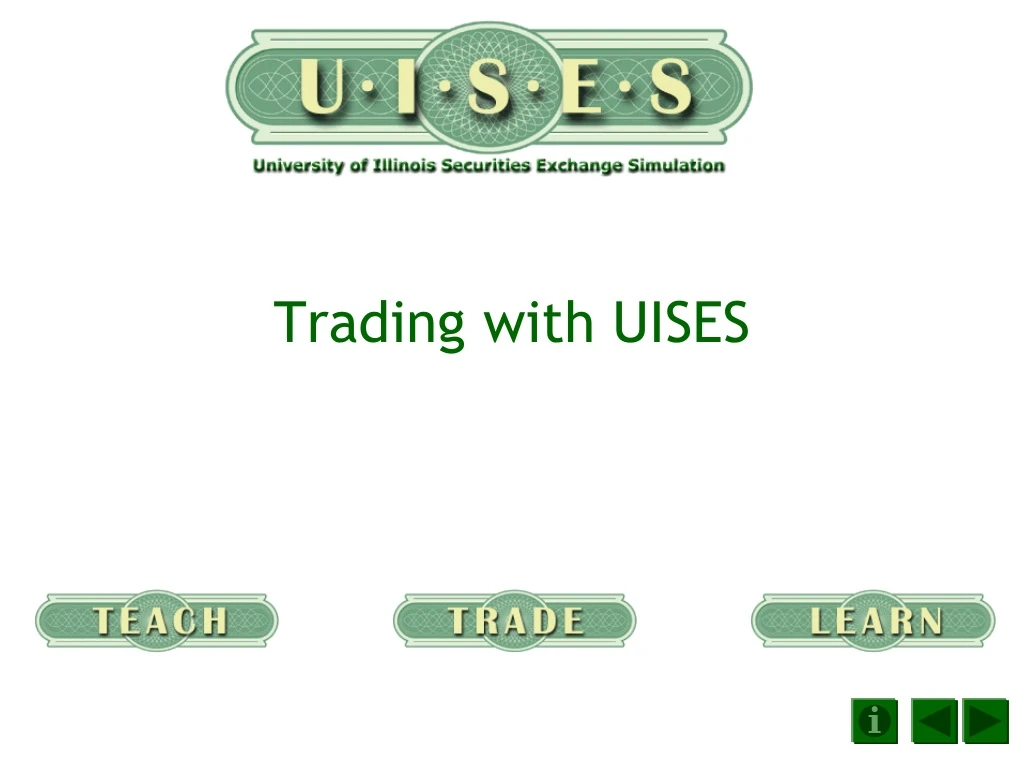 trading with uises