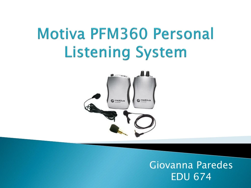motiva pfm360 personal listening system