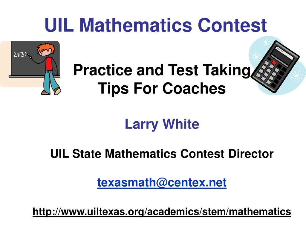 uil mathematics contest
