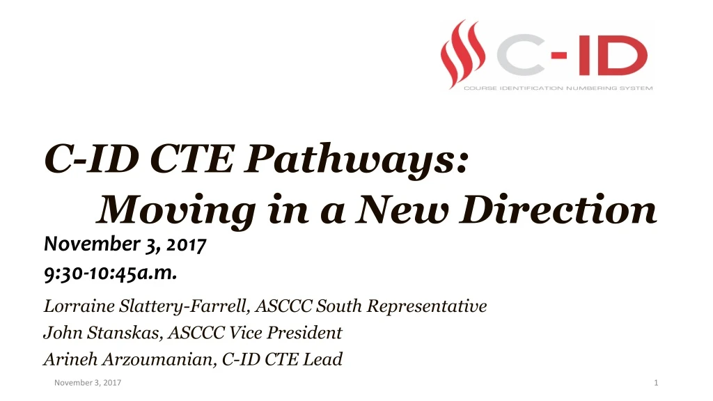 c id cte pathways moving in a new direction