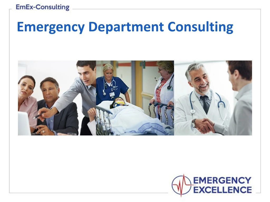 emergency department consulting