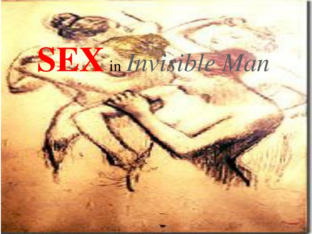 sex in invisible man