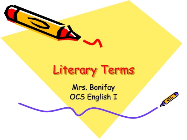 Literary Terms