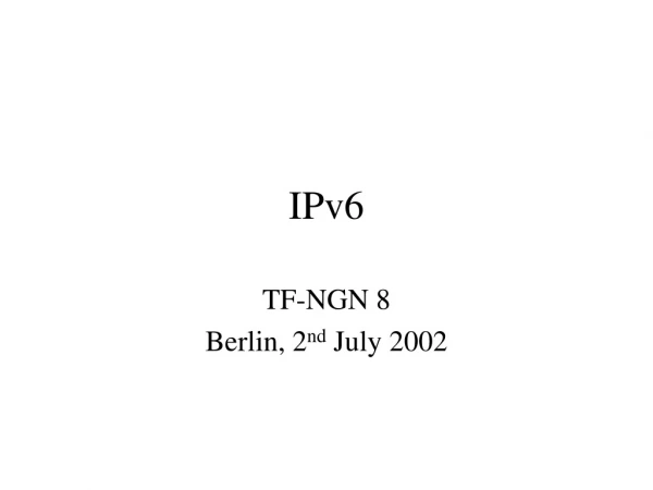 IPv6