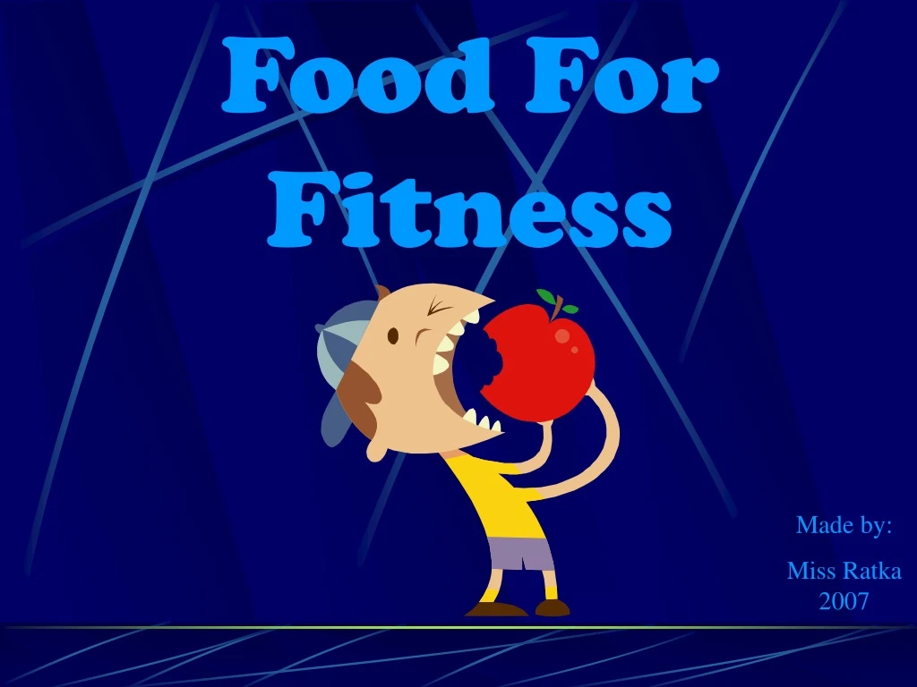 food for fitness