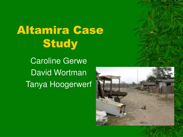 Altamira Case Study