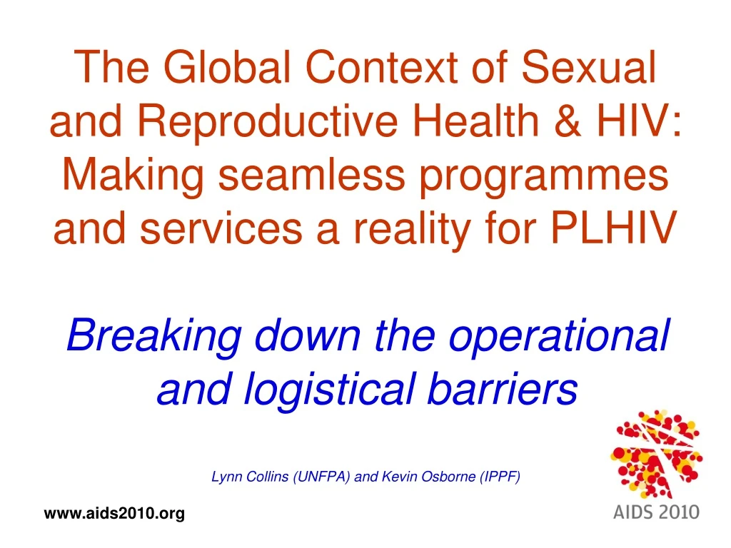 the global context of sexual and reproductive
