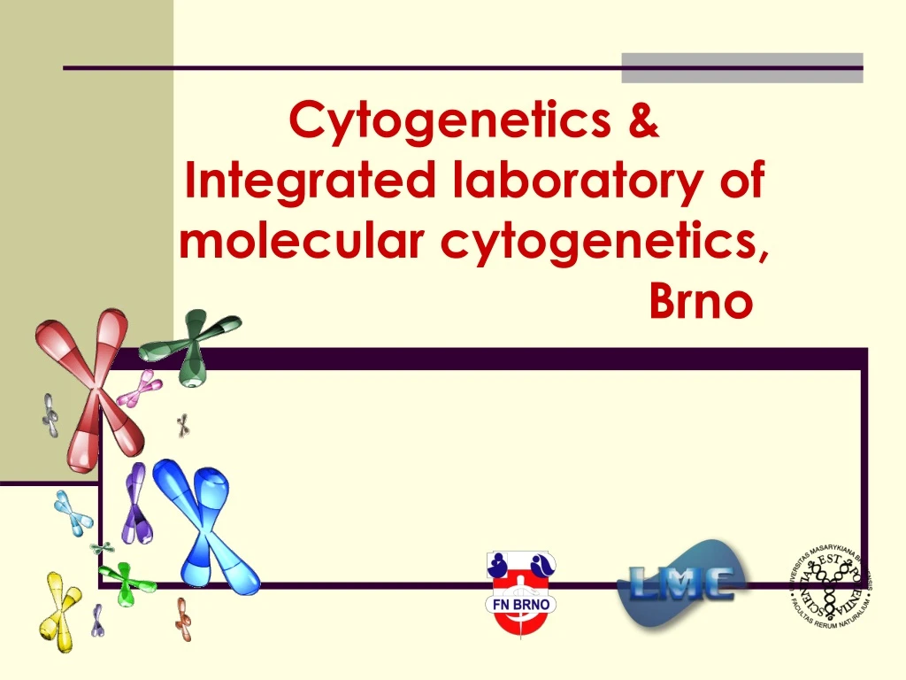 cytogenetics integrated laboratory of molecular