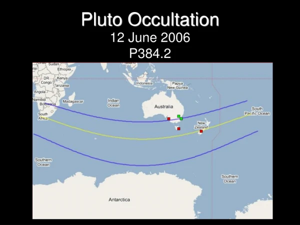 Pluto Occultation