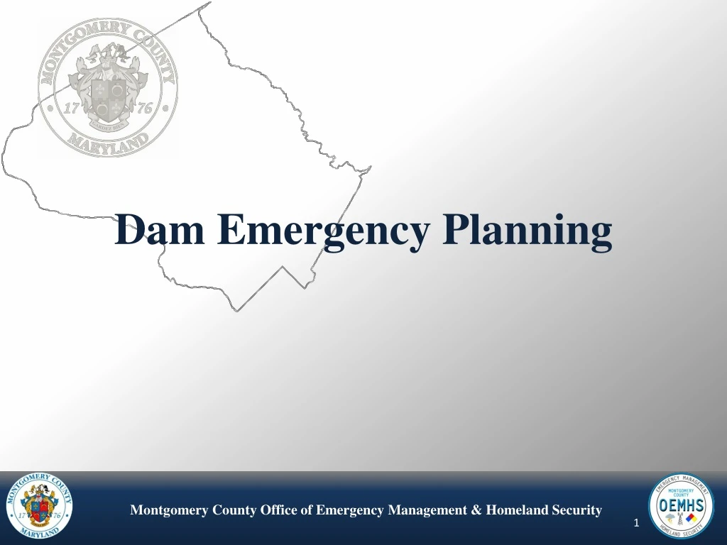 dam emergency planning