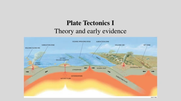 Plate Tectonics I Theory and early evidence