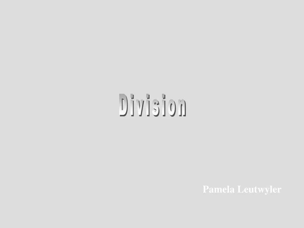 division