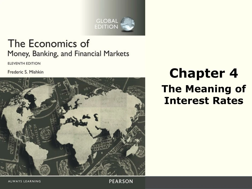 chapter 4 the meaning of interest rates