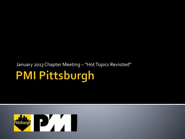 PMI Pittsburgh