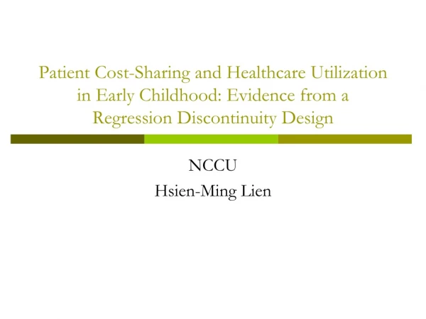 NCCU Hsien-Ming Lien