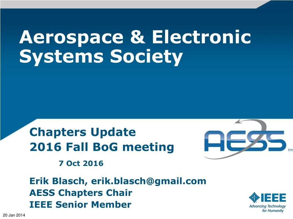 aerospace electronic systems society