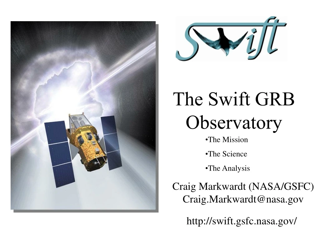 the swift grb observatory